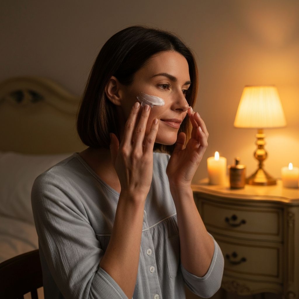 Abendroutine Hautpflege